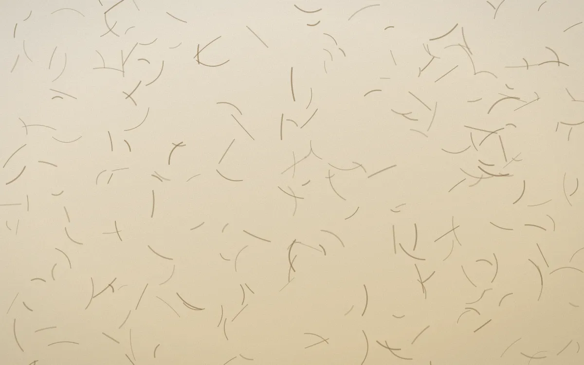 Atlas Sand Fibred Washi — light beige and orange washi paper background