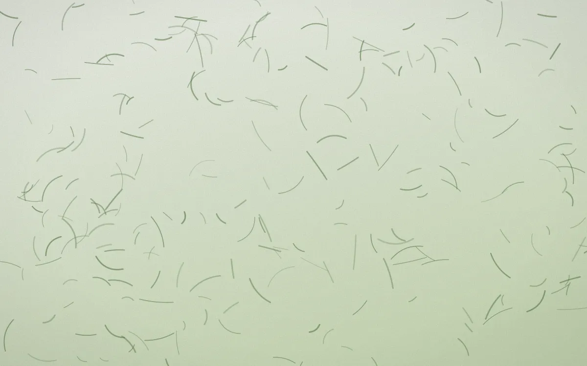 Bamboo Mist Fibred Washi — light white and green washi paper background