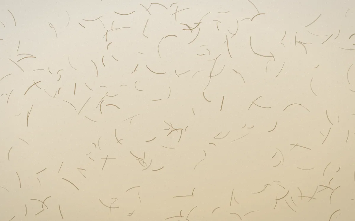 Cotswold Stone Fibred Washi — light beige and orange washi paper background