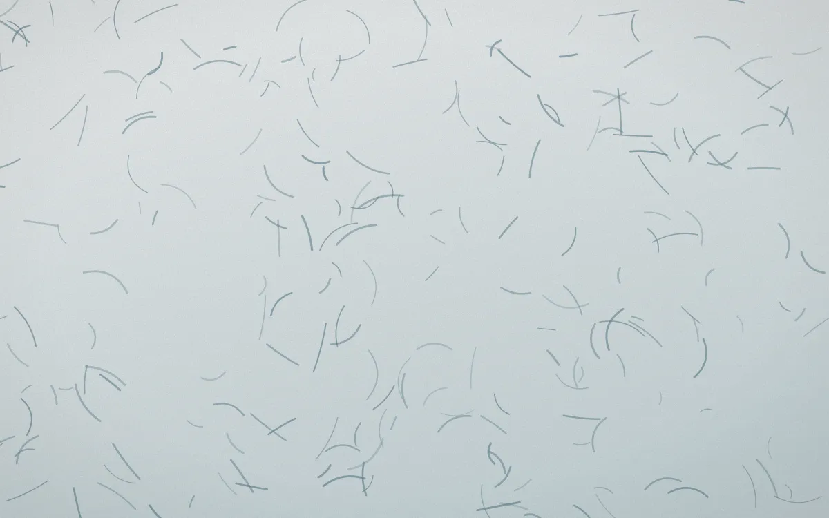 Fjord Mist Fibred Washi — light white, blue and teal washi paper background
