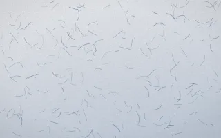Fuji Mist Fibred Washi — light white and blue washi paper background