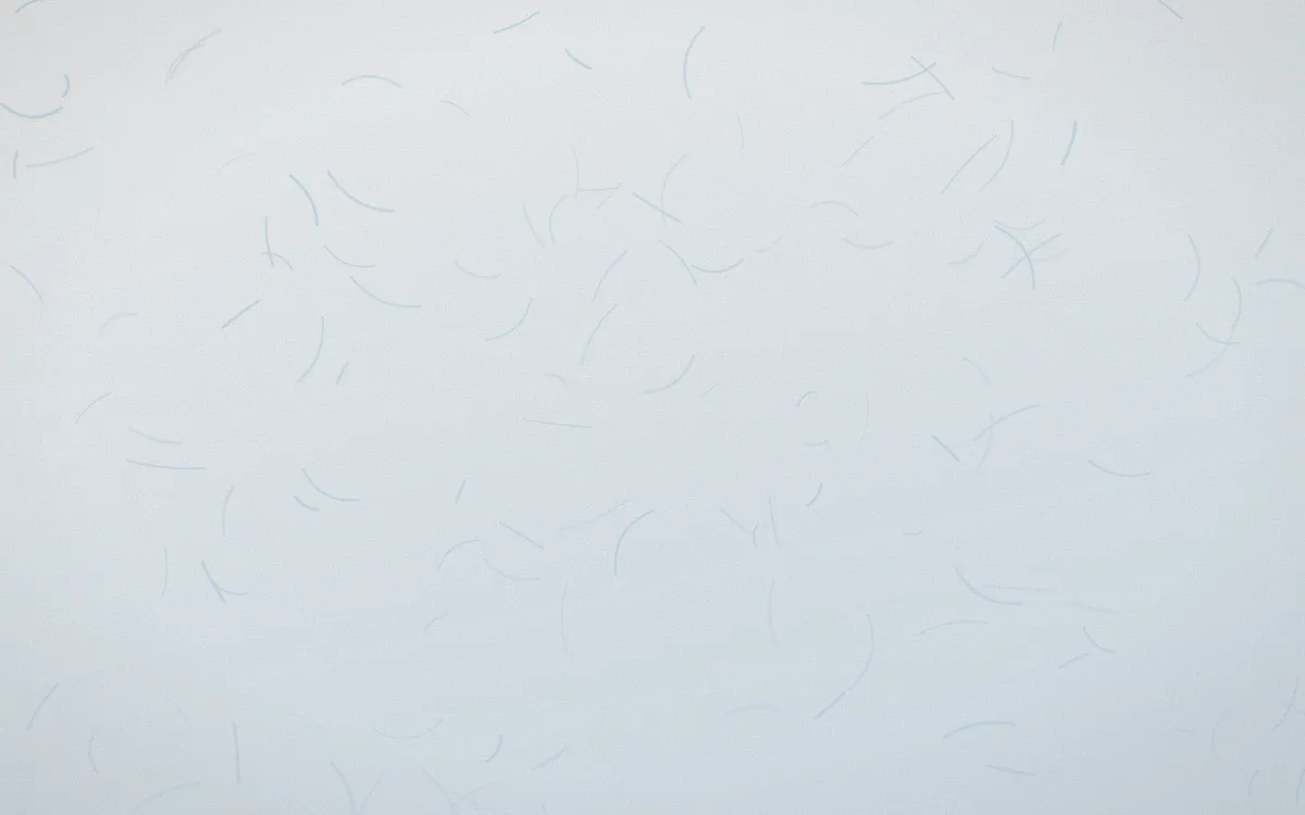 Lapland Snow Washi — light white and blue washi paper background