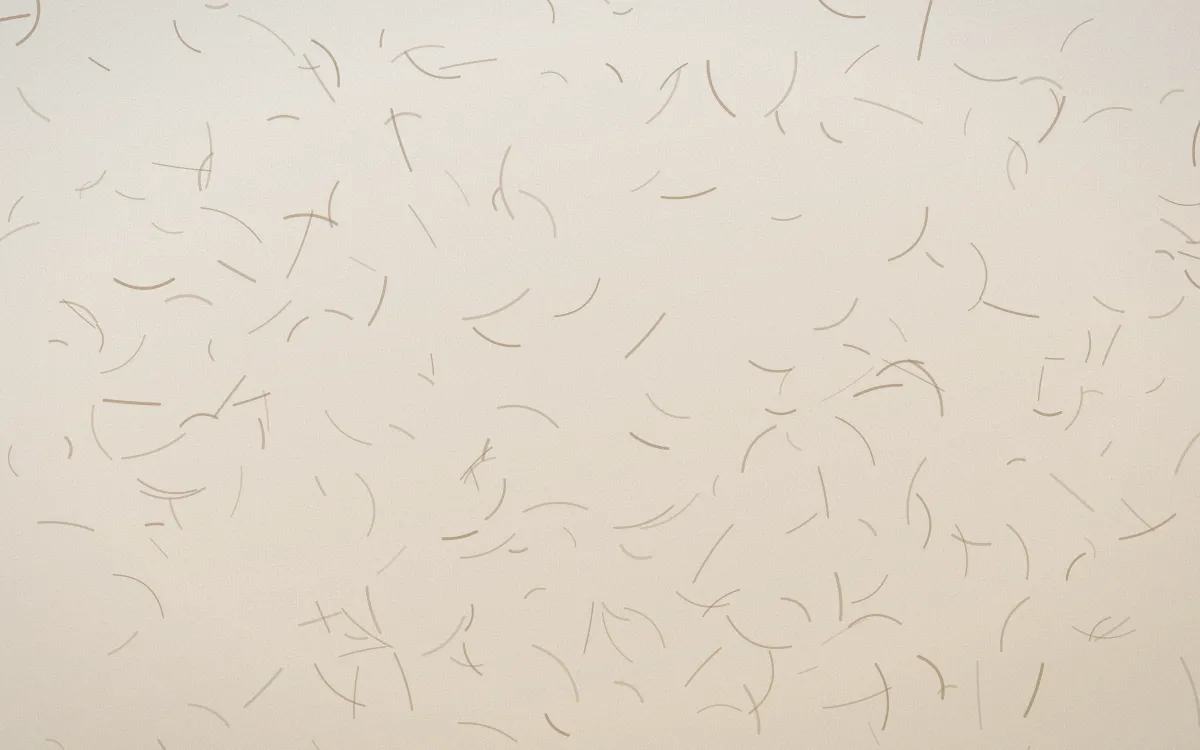 Manila Shell Fibred Washi — light white, orange and beige washi paper background