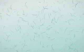 Miami Deco Fibred Washi — light white and teal washi paper background