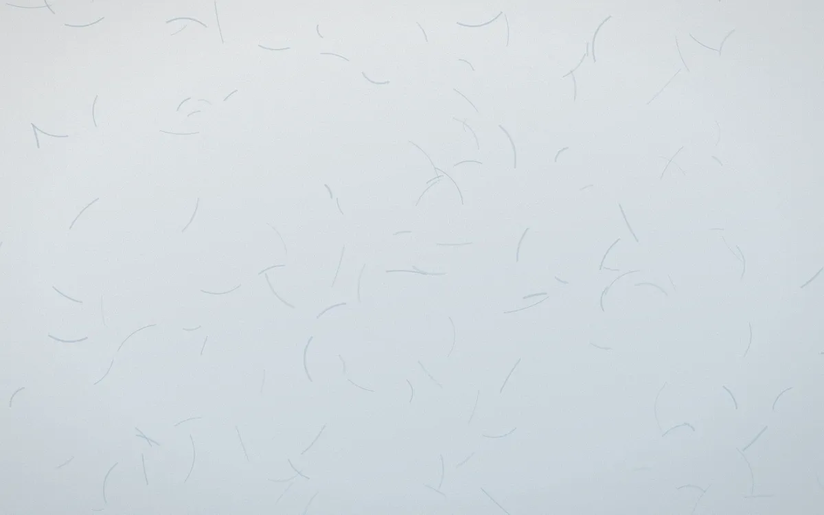 Montréal Hiver Washi — light white and blue washi paper background