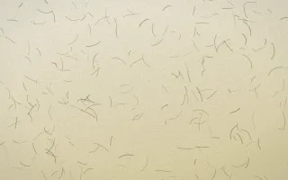 Nile Papyrus Fibred Washi — light beige and yellow washi paper background