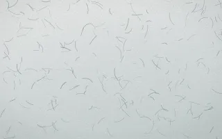 Pacific Fog Fibred Washi — light white, teal and grey washi paper background