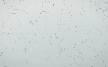 Pacific Fog Fibred Washi — light white, teal and grey washi paper background
