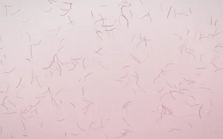 Sakura Paper Fibred Washi — light white and red washi paper background