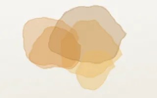 Aurelia Wash III — light gold, orange and white watercolour background, variation III
