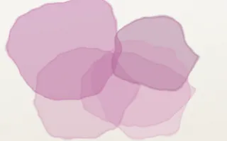 Berry Veil Wash III — light pink and white watercolour background, variation III