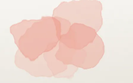 Coral Blush — light red, orange and white watercolour background
