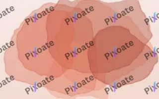 Coralline Bloom II — light orange, red and white watercolour background, variation II