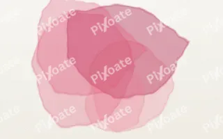 Flaminga Wash — colourful red and white watercolour background
