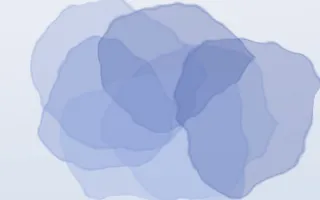 Frostbloom Bloom II — light blue and white watercolour background, variation II