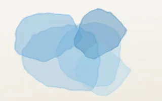 Glacia Wash II — light blue and white watercolour background, variation II