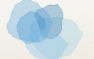 Glacia Wash III — light blue and white watercolour background, variation III