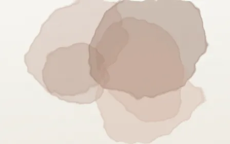 Greige Rose Wash — light orange and white watercolour background