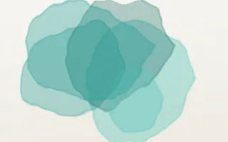 Lagoona Wash II — light teal and white watercolour background, variation II