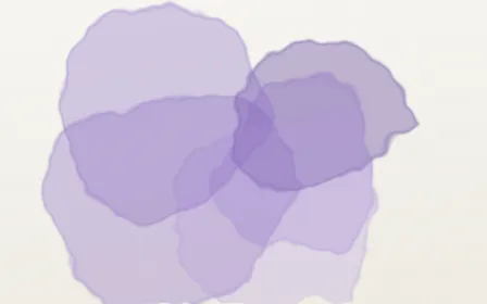 Lavandin Wash — light purple and white watercolour background