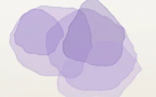Lavandin Wash II — light purple and white watercolour background, variation II