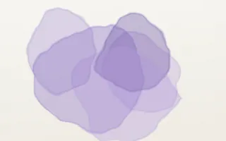 Lavandin Wash III — light purple and white watercolour background, variation III
