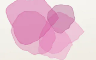 Magentine Wash — colourful pink and white watercolour background