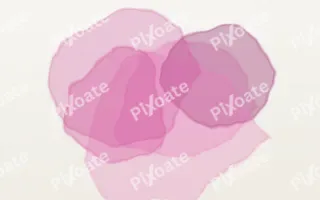 Magentine Wash II — colourful pink and white watercolour background, variation II