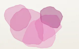 Magentine Wash III — colourful pink and white watercolour background, variation III