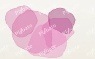 Magentine Wash III — colourful pink and white watercolour background, variation III
