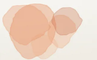 Peachette Wash — light orange and white watercolour background