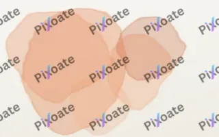 Peachette Wash — light orange and white watercolour background