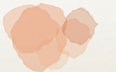 Peachette Wash — light orange and white watercolour background