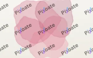 Rosea Wash — light red, pink and white watercolour background