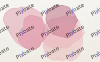 Rosea Wash II — light red, pink and white watercolour background, variation II