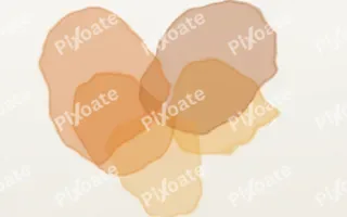 Saffron Fire Wash — colourful orange and white watercolour background