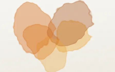 Saffron Fire Wash — colourful orange and white watercolour background