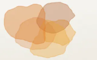 Saffron Fire Wash III — colourful orange and white watercolour background, variation III