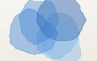 Skylark Wash III — colourful blue and white watercolour background, variation III