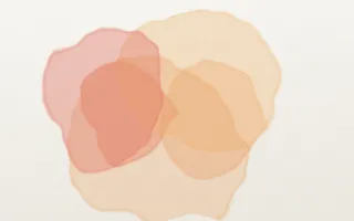 Sunset Wash III — light orange, red and white watercolour background, variation III