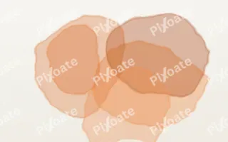 Tangelo Wash — colourful orange and white watercolour background