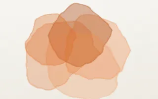 Tangelo Wash II — colourful orange and white watercolour background, variation II