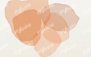 Tangelo Wash III — colourful orange and white watercolour background, variation III