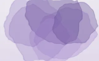 Thistledown Bloom II — light purple and white watercolour background, variation II
