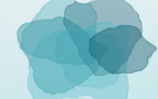 Tidepool Bloom — light teal watercolour background