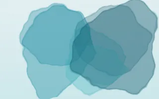 Tidepool Bloom II — light teal watercolour background, variation II