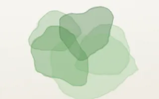 Verdana Wash II — light green and white watercolour background, variation II