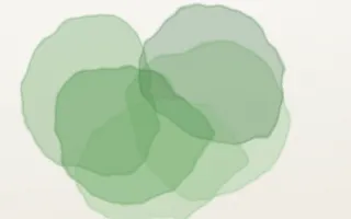 Verdana Wash III — light green and white watercolour background, variation III