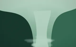 Emerald Mist Waterfall III — dark green waterfall background, variation III