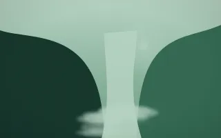 Emerald Mist Waterfall IV — dark green waterfall background, variation IV